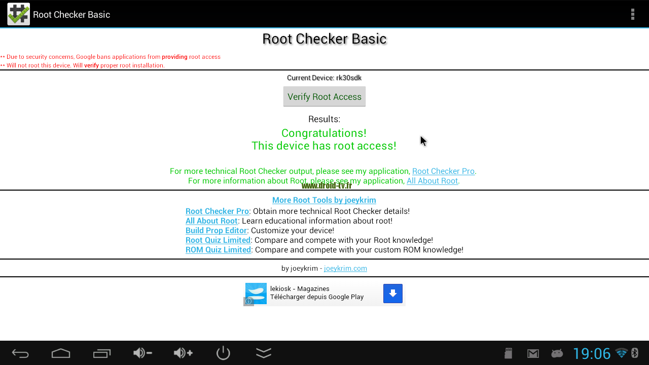 Rootchecker MK808B