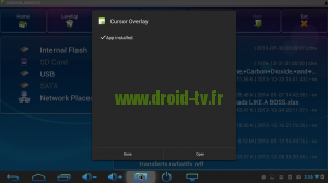 Lancer Cursor Overlay Droid-TV.Fr