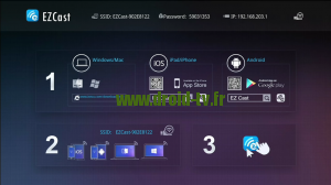 Lancement EZcast