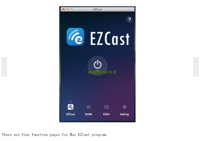 EZcast pour MAC