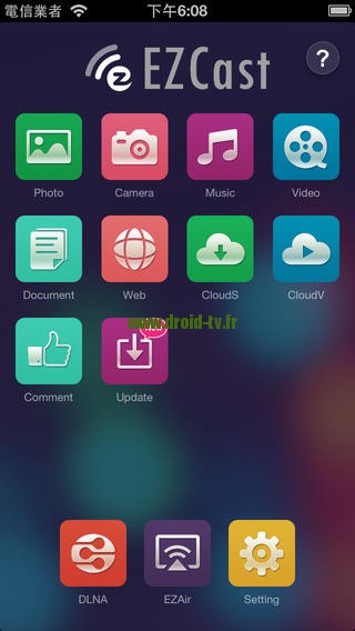 EZcast pour iOS