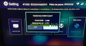 EZcast demande mise à jour Droid-TV.fr