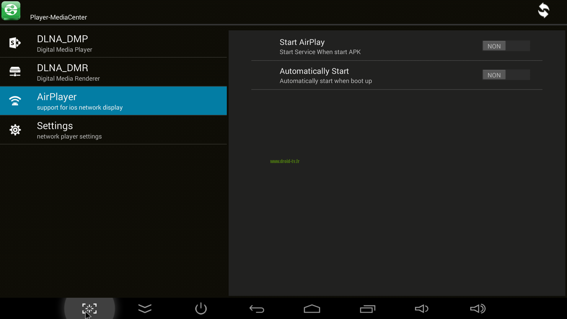 MediaCenter box Android M8 Droid-TV.fr
