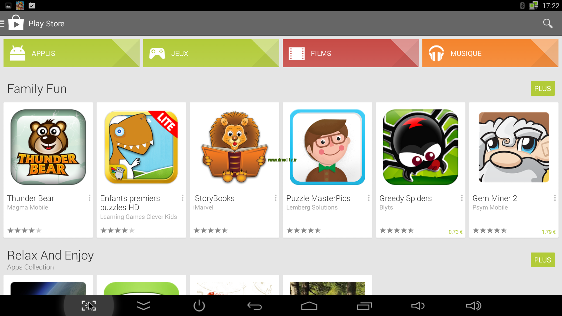 Play Store box Android M8 Droid-TV.fr