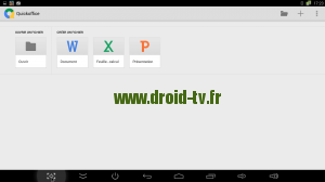QuickOffice box Android M8 Droid-TV.fr