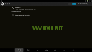 Détecter manette Bluetooth IPEGA box Android M8 Droid-TV.fr