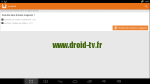 Recherche Aptoide Android Droid-TV.fr