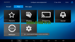 Accès Paramètres box Android M8 Droid-TV.fr