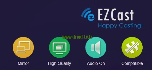 Activation mirroring EZcast pour Windows Droid-TV.fr