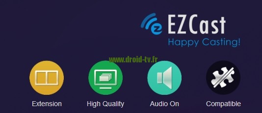 Activation Extension EZcast pour Windows Droid-TV.fr