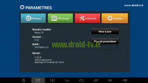 Visualiser version Android Droid-TV.fr