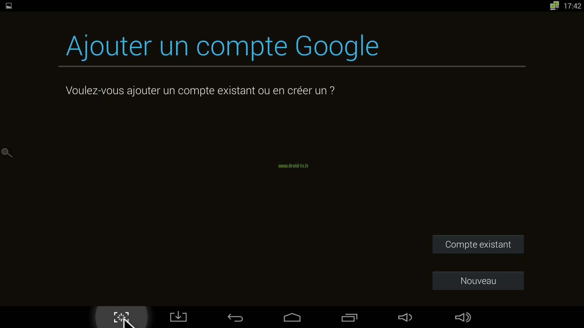 Premier lancement Play Store Android Droid-TV.fr