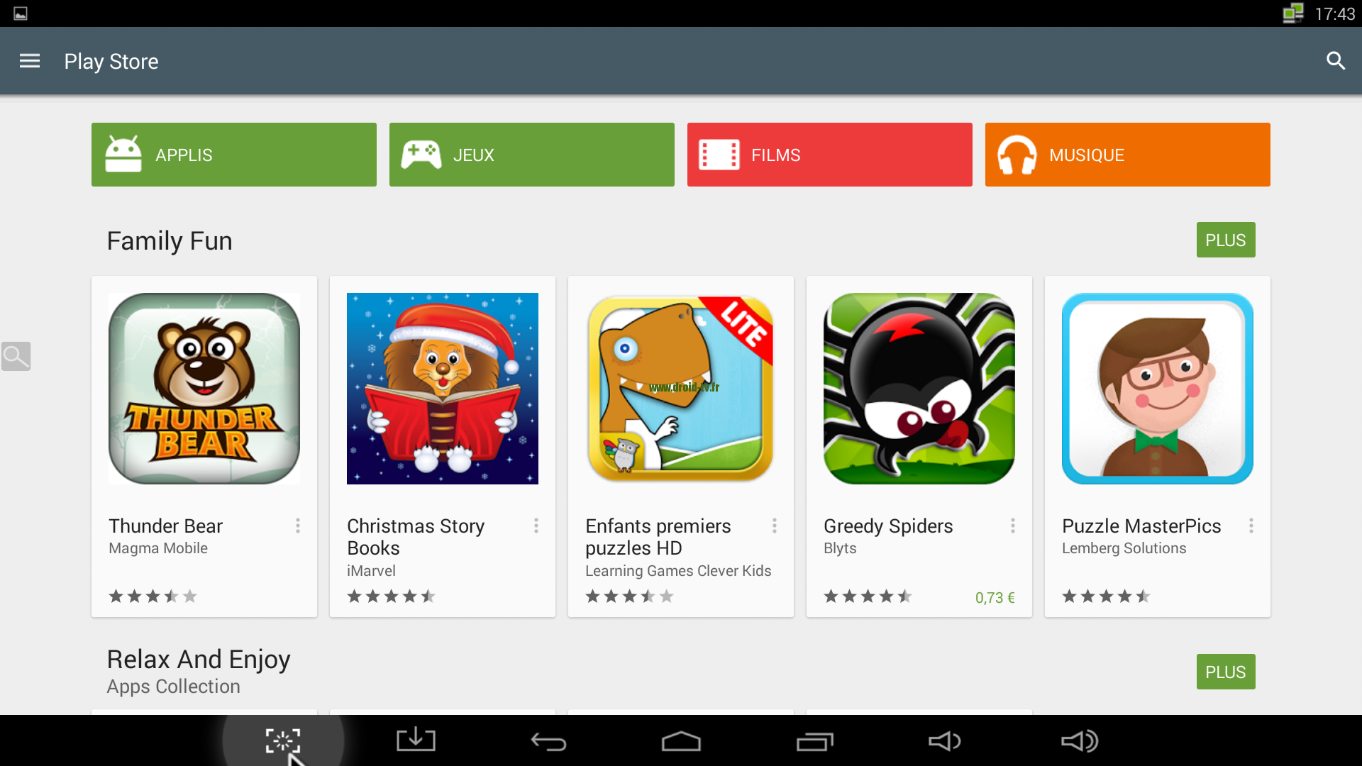 Play Store Android Droid-TV.fr