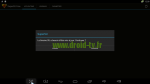 Mise a jour binaires SU Droid-TV.fr