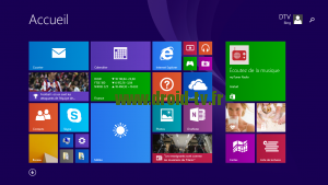 Ecran accueil windows 8.1 WinBox-TV.fr