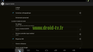 Choix Bitgames IME Droid-TV.fr