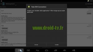 Installer Fake Wifi Connection framework Xposed Droid-TV.fr