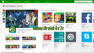 Windows Store Windows 8.1 WinBox-TV.fr