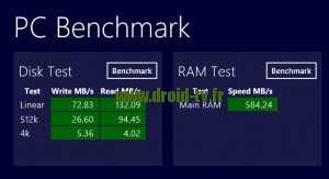 test PC Benchmark Windows 8.1 box TV Windows IntelOne WinBox-TV.fr