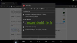 Installation AdAway pour Android Droid-TV.fr