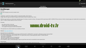 Module BootManager Xposed Framework Droid-TV.fr