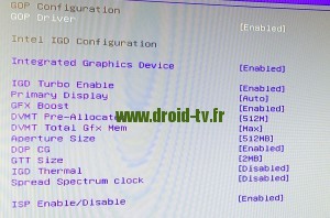 Parametres conseilles pour optimisation carte graphique WinBox-TV.fr