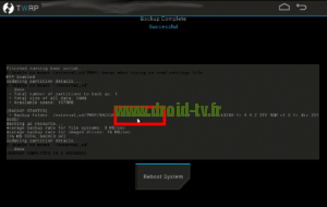 Releve du device ID via recovery alternatif Droid-TV.fr