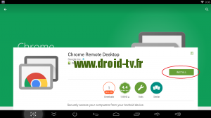 Chrome Remote Desktop pour Android Droid-TV.fr