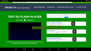 Flash Player fonctionnel Dolphin Browser Droid-TV.fr