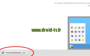 Installation Chrome Remote Desktop Droid-TV.fr