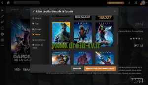 Changement affiche film jaquette Plex Media Server Droid-TV.fr