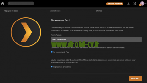 Configuration 1 Plex Media Server Droid-TV.fr