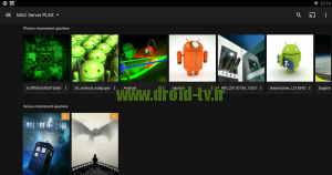 Illustration interface Plex pour Android Droid-TV.fr