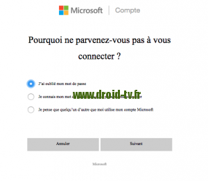 Jai oublie mon mot de passe Microsoft Windows 10 WinBox-TV.fr