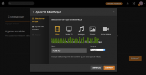 Nommer bibliotheque de contenu Plex Media Server Droid-TV.fr