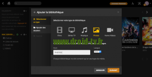 Parametrage bibliotheque photo Plex Media Server Droid-TV.fr
